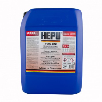 Антифриз HEPU P999-G12 Червоний (концентрат) 20л  
