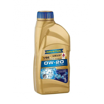 Моторное масло Ravenol 0W-20 VSE "Fullsynth PAO" C5, VW 508/509 (1л) 
