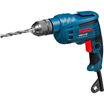 BOSCH Дриль GBM 10 RE, 600W, 20 Н·м, 0 – 2. 600 об/хв, 1. 7кг. (Для металу - Потужність та точність!!! ) картон. коробка