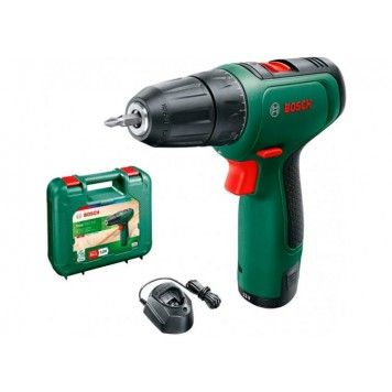 BOSCH Акумуляторний дриль-шуруповерт Bosch EasyDrill 1200 (кейс, 1 АКБ PBA 12V 1. 5Ah, зарядний пристрій GAL 1210 CV)