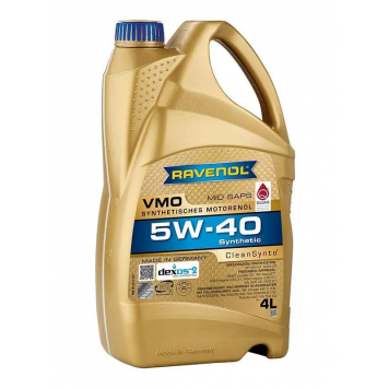 Моторное масло Ravenol 5W-40 VMO Dexos 2, SN/CF, С3 4л Mid SAPS  