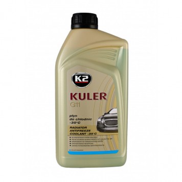 Антифриз K2 KULER -35°C Синій 1л  