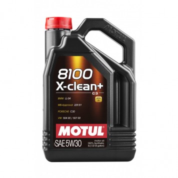 Моторна олива Motul 8100 X-clean+ 5W-30 5L  