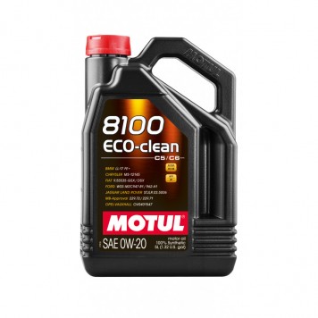 Моторна олива Motul 8100 Eco-clean 0W-20 5L 