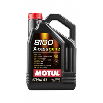 Моторна олива Motul 8100 X-cess gen2 5W-40 5L  