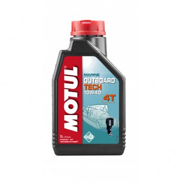 Олива для човнів MOTUL Outboard Tech 4T 10W-40 1л  