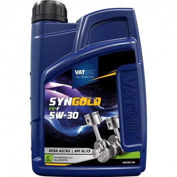 Моторна олива VATOIL 50039/50778 SynGold FE-F 5W-30 1л (11-1 FE)