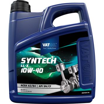 Моторна олива VATOIL 50426 SynTech LL-X 10W-40 4л (12-4 10W40 LL-X)