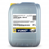Моторна олива YUKO SUPER DIESEL 15W-40 (20л)