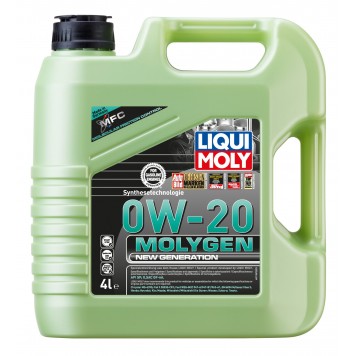 Синтетична моторна олива Liqui Moly Molygen New Generation 0W-20 4L 