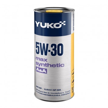Моторна олива YUKO MAX SYNTHETIC A&A 5W-30 (1L)