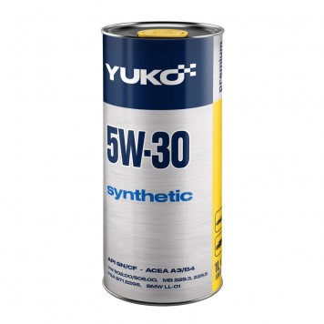 Моторное масло YUKO SYNTHETIC 5W-30 (1L)