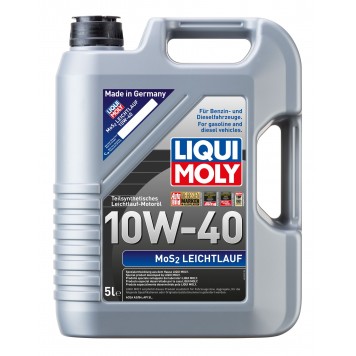 Полусинтетическое масло Liqui Moly MoS2 Leichtlauf 10W-40 5L
