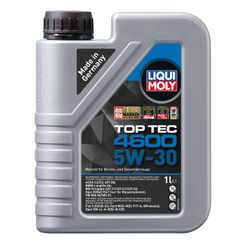 Повністю синтетична моторна олива Liqui Moly Top Tec 4600 5W-30 1L 