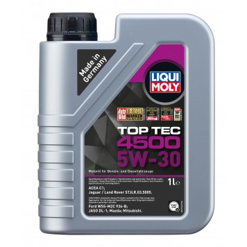 Синтетична моторна олива Liqui Moly Top Tec 4500 5W-30 1L