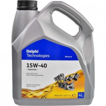 Моторна олива DELPHI Supreme 15W-40 (4L)