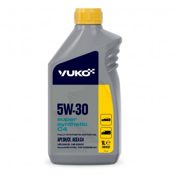 Моторное масло YUKO SUPER SYNTHETIC C4 5W-30 (1L)
