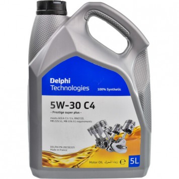 Моторна олива DELPHI Prestige Super Plus C4 5W-30 (5L)
