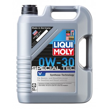 Cинтетичне моторне масло Liqui Moly Special Tec V 0W-30 5L 