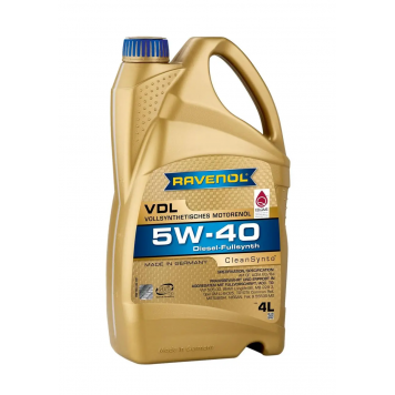 Ravenol 5W-40 VDL CF, В3/B4 4л для дизельних авто