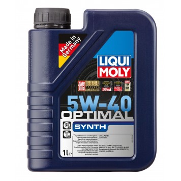 Cинтетичне масло Liqui Moly Optimal Synth 5W-40 1L 