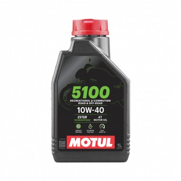 Мотоциклетна олива Motul 5100 4T 10W-40 1L