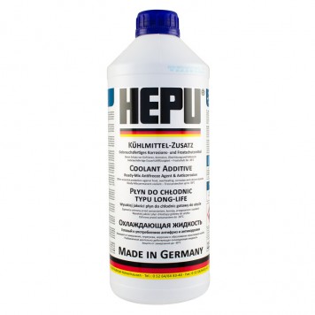 Антифриз HEPU P900-RM11 G11 Синій (готовий) 1.5л  
