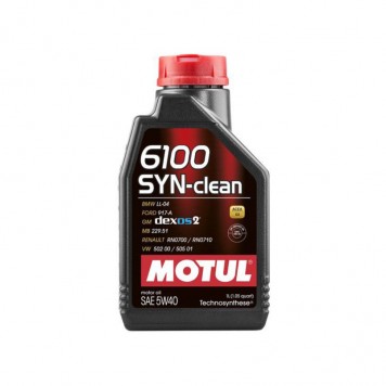 Моторна олива Motul 6100 Syn-clean 5W-40 1L 