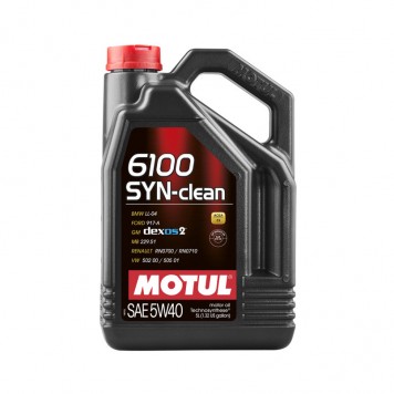 Моторна олива Motul 6100 Syn-clean 5W-40 5L 