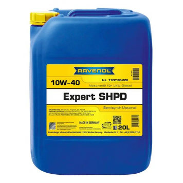 Напівсінтетична моторна олива Ravenol 10w-40 Expert SHPD "Semisynth" CI-4/SL, E4, Е7, A3/B4 20л  