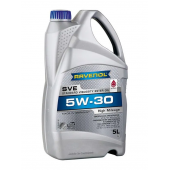 Моторное масло Ravenol 5W-30 SVE для авто с большим пробегом SN/CF, A3/B4 5л 
