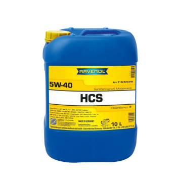 Моторное масло Ravenol 5W-40 "HCS SN/CF, A3/B4 10л  