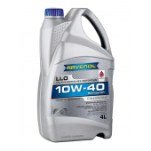 Моторна напівсинтетична олива Ravenol 10W-40 LLO SN/CF, A3/B4 4л