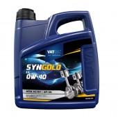 Моторна олива VATOIL 50536 SynGold LL 0W-40 4л (0W40/4 PLUS)