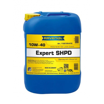 Напівсінтетична моторна олива Ravenol 10w-40 Expert SHPD "Semisynth" CI-4/SL, E4, Е7, A3/B4 10л