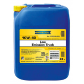 Моторна полусінтетична олива Ravenol 10W-40 Low Emission Truck SJ-4/CI-4, E4/Е6/E7/E9 для грузових 20 л 