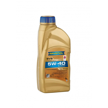 Масло Ravenol 5W-40 SVS Synthetic High Mileage SP/CF, A3/B4 1л для авто с пробегом  