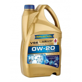 Масло Ravenol 0W-20 VSE Fullsynth PAO C5, VW 508/509 5л.  