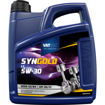 Моторна олива VATOIL 50017 SynGold LL 5W-30 4л (10-4 LL)