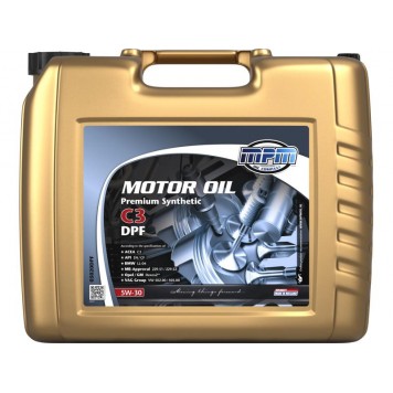 Моторна олива MPM 05020DPF Premium Synthetic C3 DPF 5W-30 20л