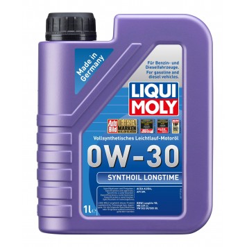 Синтетичне моторне масло Liqui Moly Synthoil Longtime 0W-30 1L