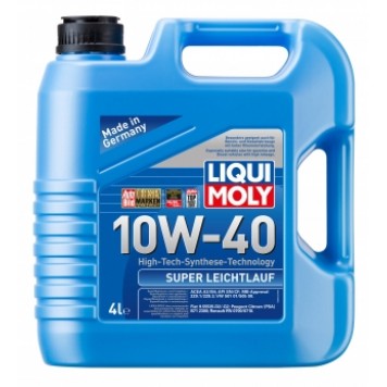 Полусинтетическое масло Liqui Moly Super Leichtlauf 10W-40 4L