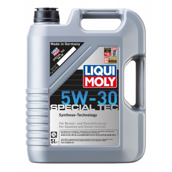 Cинтетична моторна олива Liqui Moly Special Tec 5W-30 Ford / Mazda 5L 