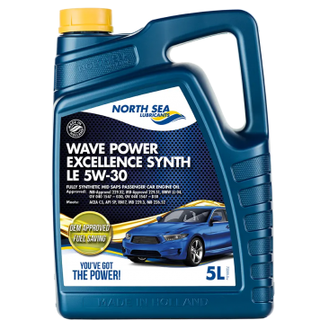 Синтетическое моторное масло WAVE POWER EXCELLENCE SYNTH LE 5W-30 5Л