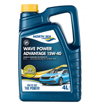 Мінеральна моторна олива WAVE POWER ADVANTAGE 15W-40 4Л  