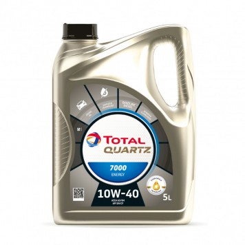Олива TOTAL QUARTZ 7000 ENERGY 10W-40, 5L