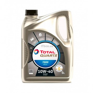 Олива TOTAL QUARTZ DIESEL 7000 10W-40, 5L 