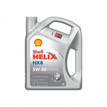 Масло SHELL Helix HX8 Synthetic 5W-30, 4L
