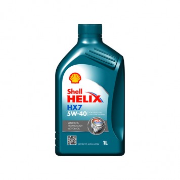 Масло SHELL Helix HX7 5W-40, 1L