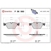 Колодки тормозные дисковые передние Brembo P06 060 комплект BMW 5 F10
